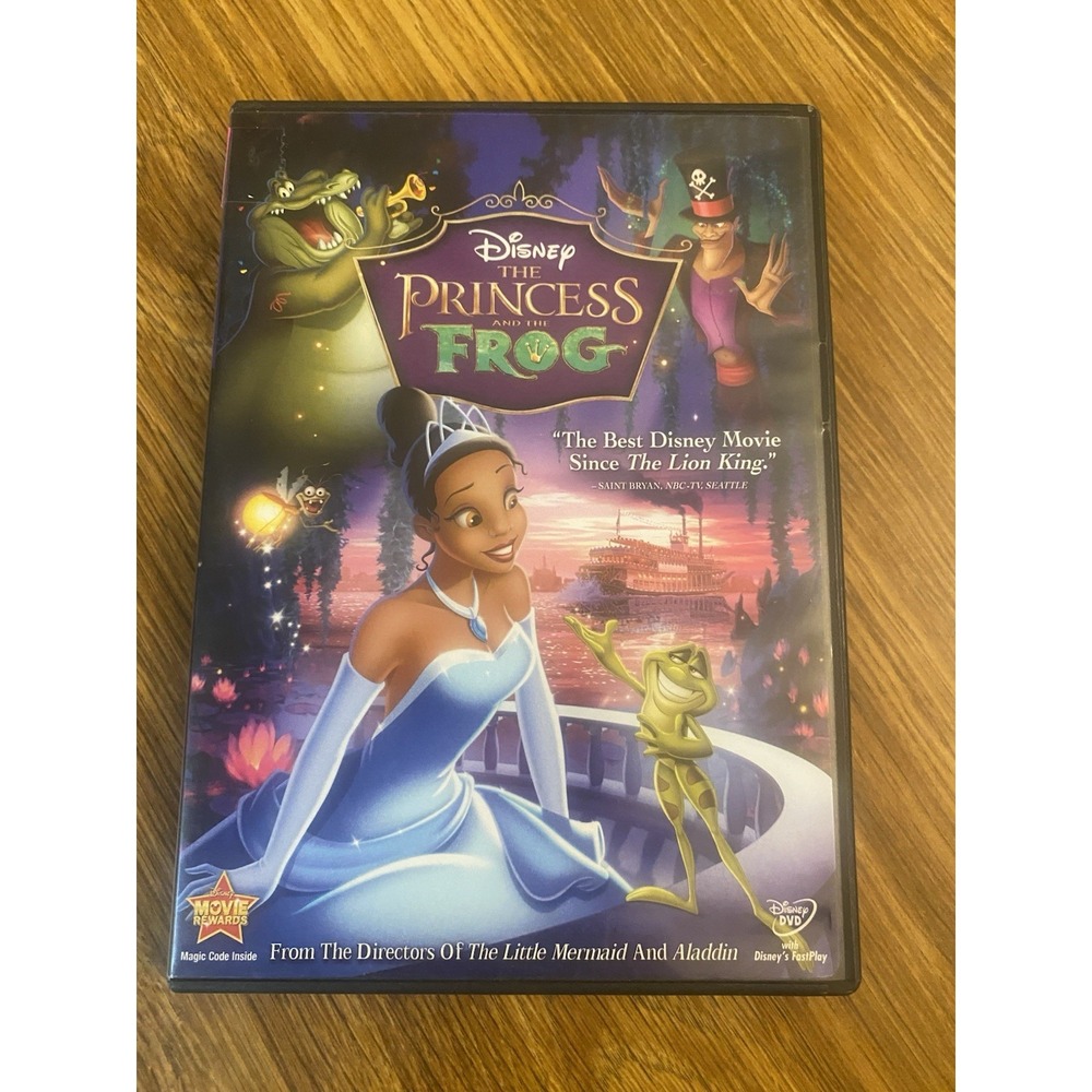 Disney DVDThe Princess And The Frog